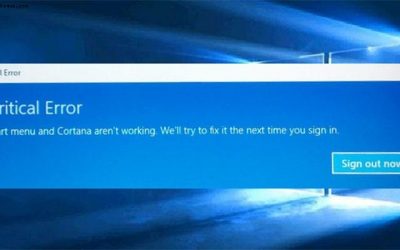 El menú Inicio no funciona en Windows 10? A continuación se indica cómo solucionar el problema