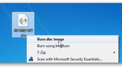Cómo grabar una imagen ISO en un disco