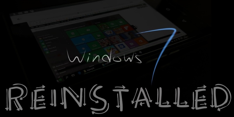 Cómo desinstalar Windows 10 y reinstalar Windows 7