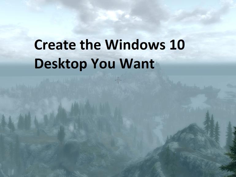 Cómo personalizar Windows 10