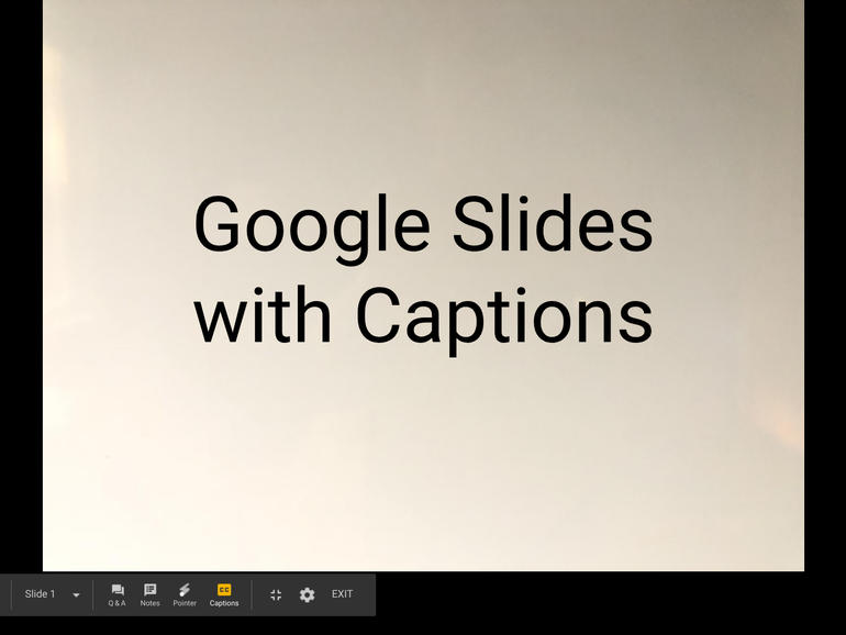 Cómo añadir subtítulos en tiempo real a tu presentación en Google Slides