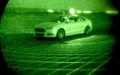 Cómo los coches autónomos de Ford pueden ver en la oscuridad, incluso sin faros delanteros