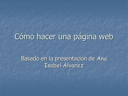 Haga una presentación exitosa con Powerpoint o Impress