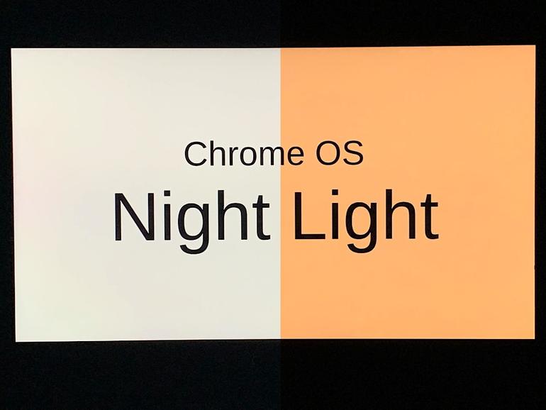 Cómo activar la luz nocturna en Chrome OS