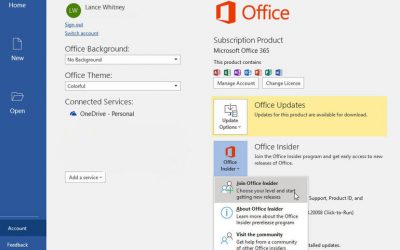 Cómo unirse y usar el programa Office Insider de Microsoft