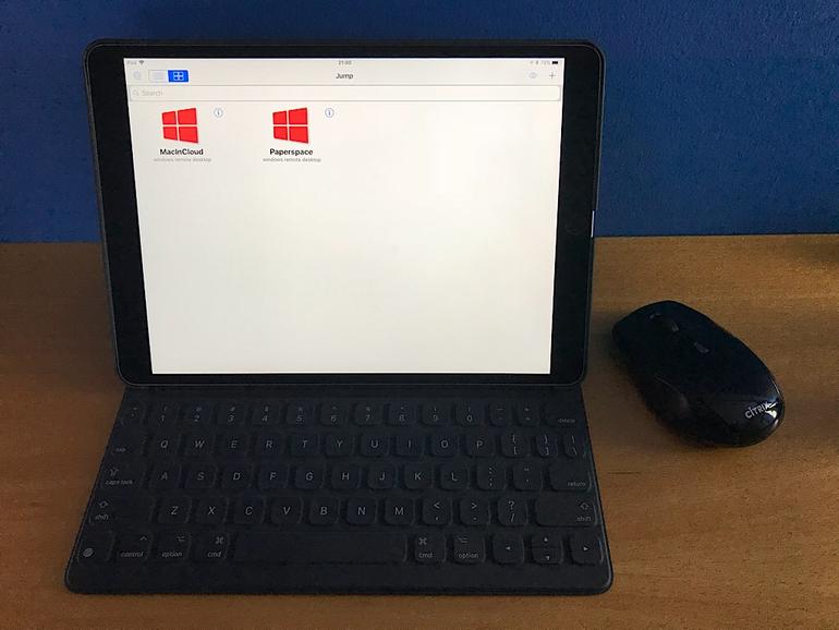 Cómo acceder a un escritorio remoto desde un iPad