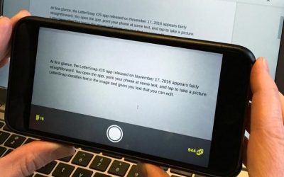 Cómo convertir imágenes a texto con la aplicación LetterSnap desarrollada por Google Machine Learning