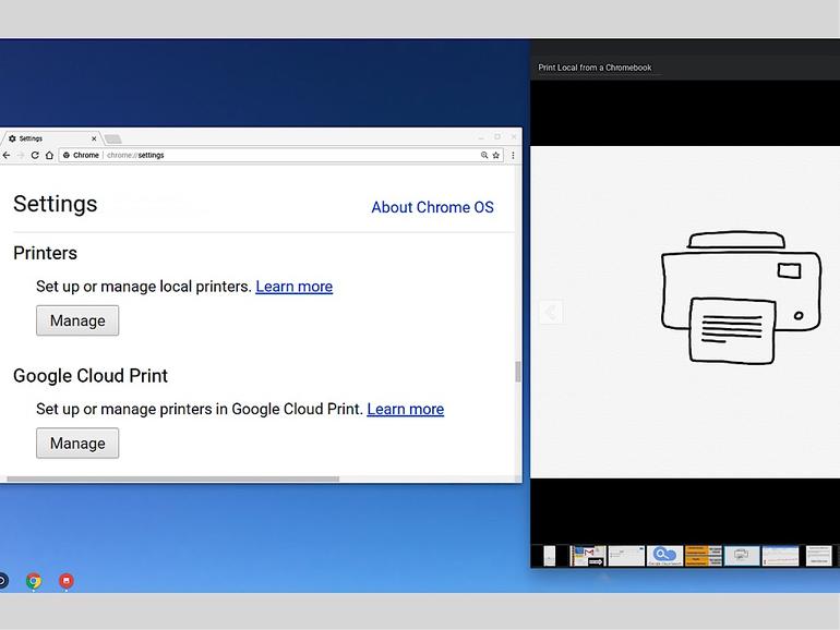 Cómo imprimir en una impresora de red local desde un Chromebook
