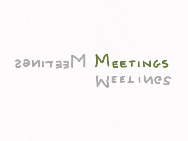Cómo voltear reuniones con Google Apps