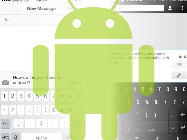 Cómo migrar mensajes SMS de un iPhone a un dispositivo Android