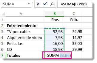 Cómo sumar en Excel por color